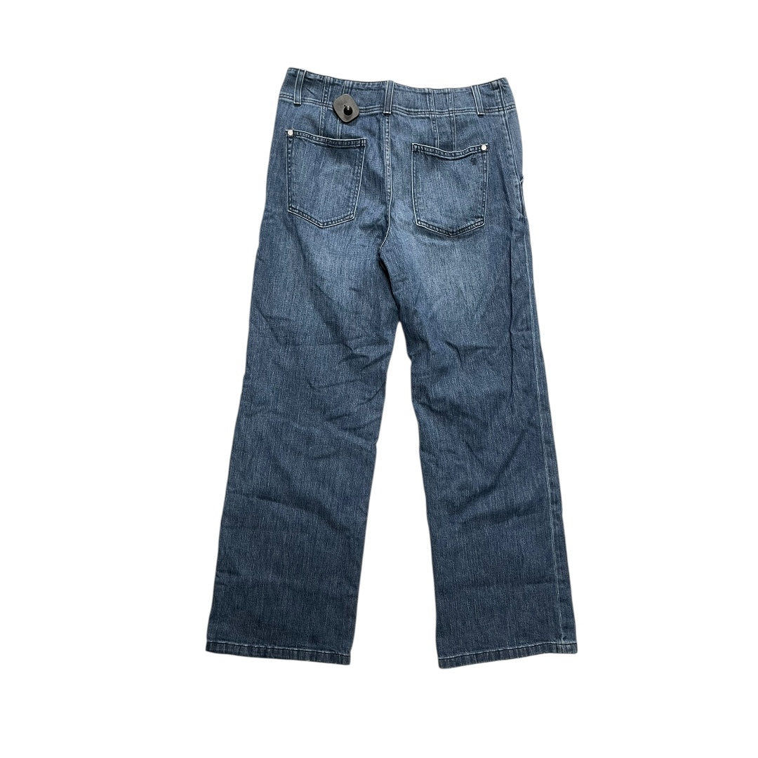 Jeans Wide Leg By Pilcro In Blue Denim, Size:10