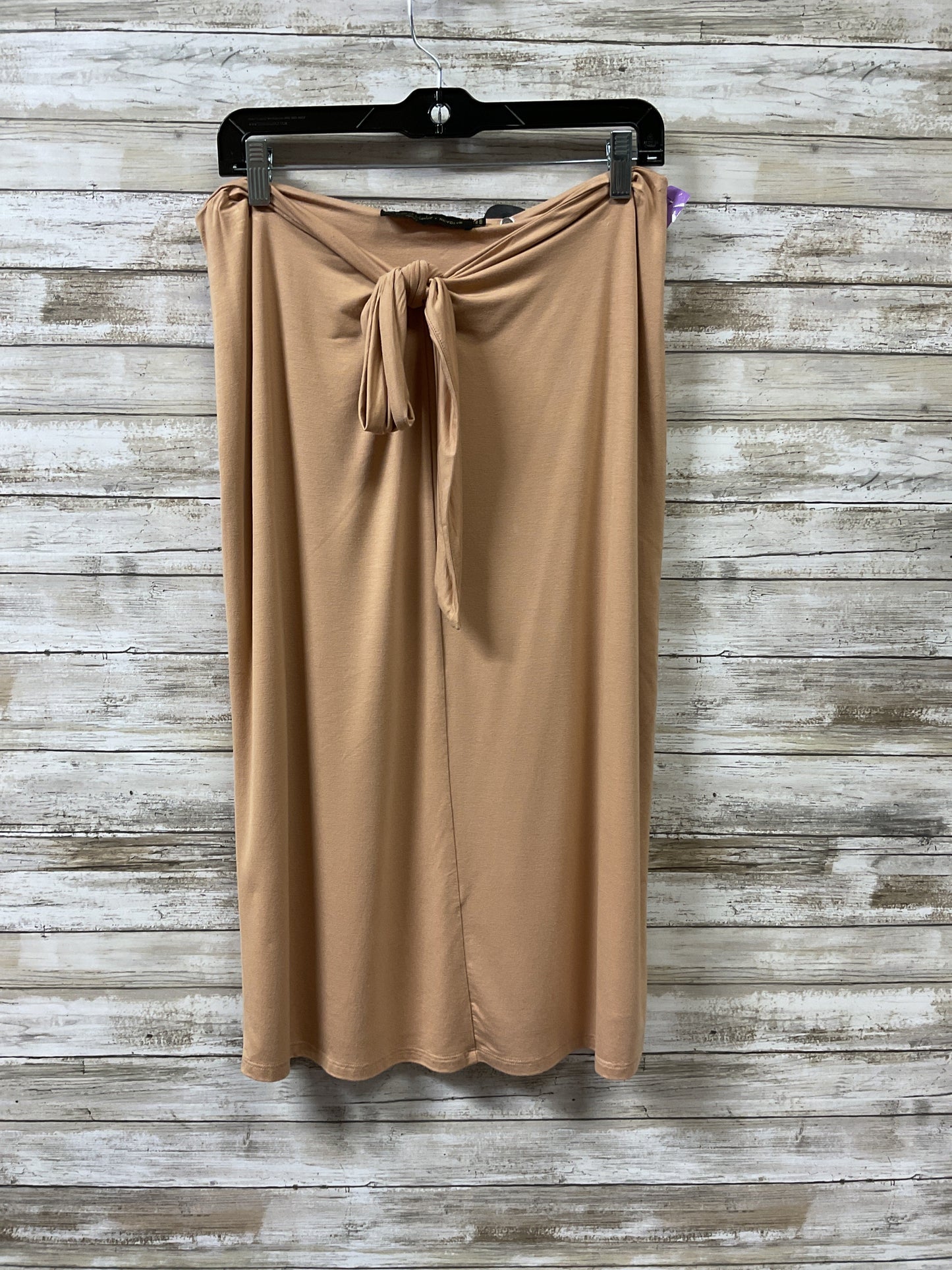 Skirt Midi By House Of Harlow In Tan, Size:L