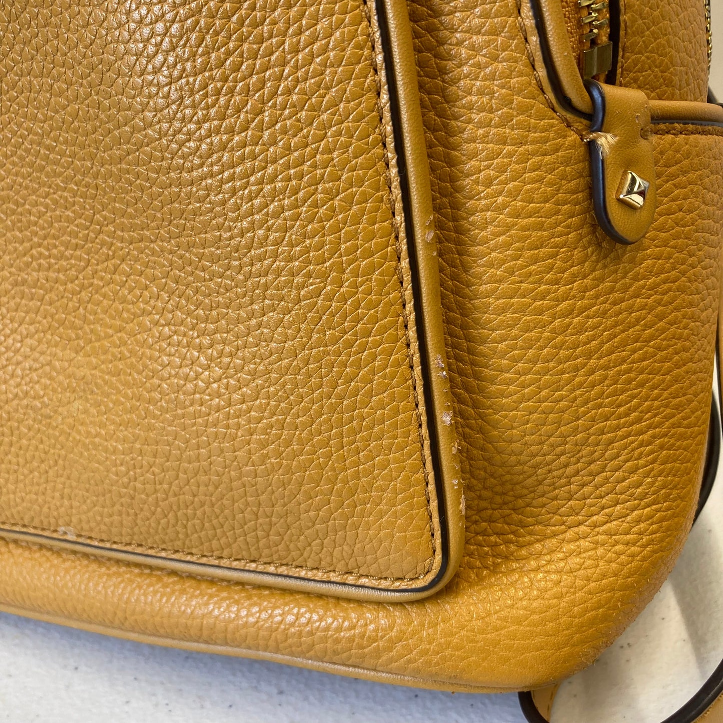 Backpack Designer By Michael Kors In Mustard, Size:Small