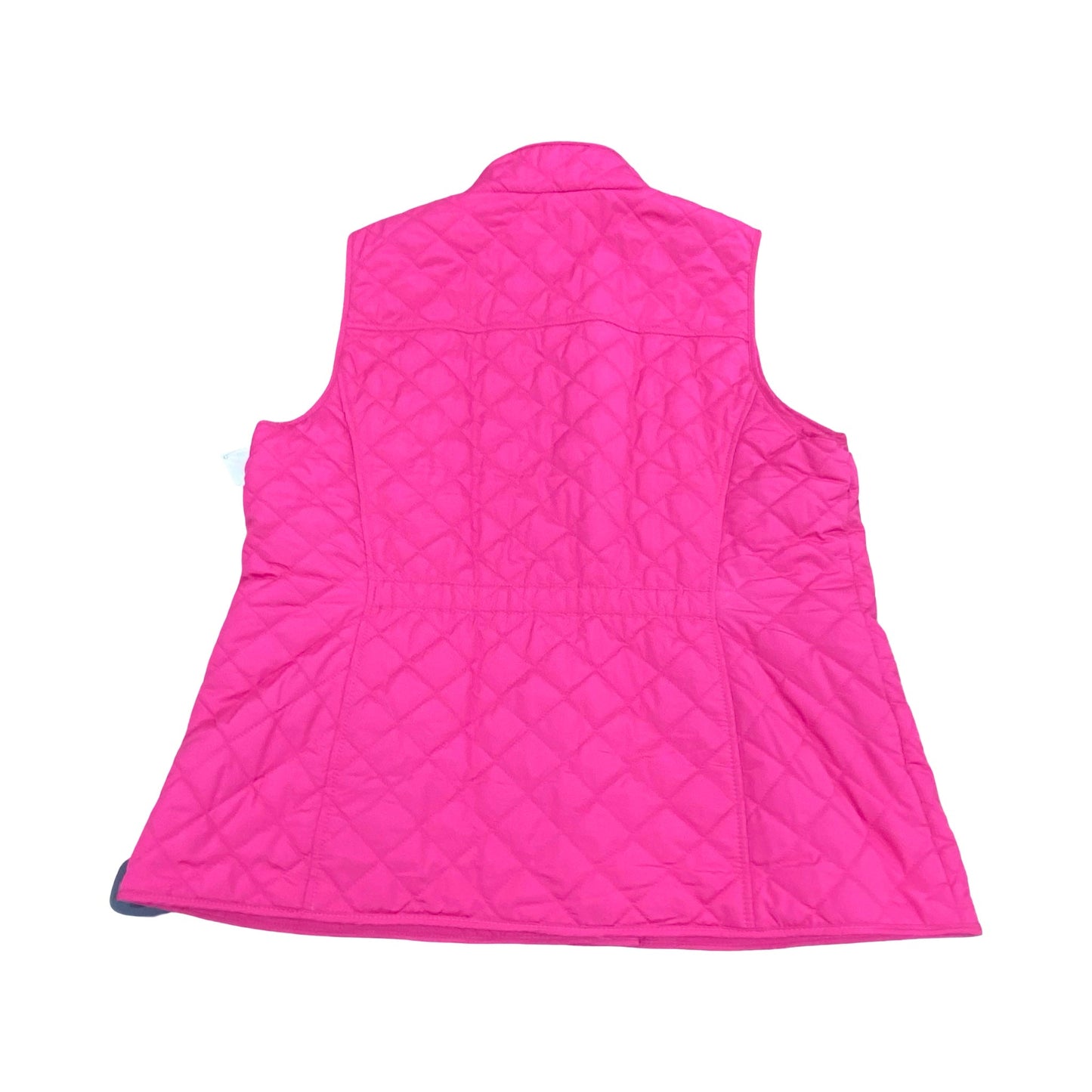 Vest Puffer & Quilted By Talbots In Pink, Size:L