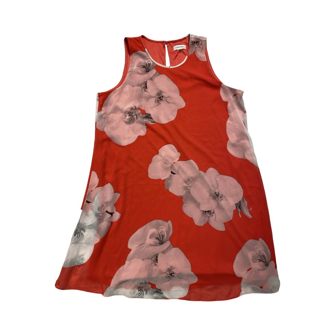 Dress Party Short By Calvin Klein In Multi, Size:14