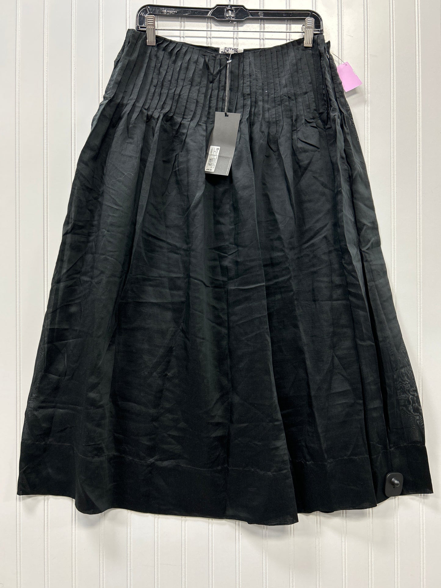 Skirt Maxi By Future Collective In Black, Size:8