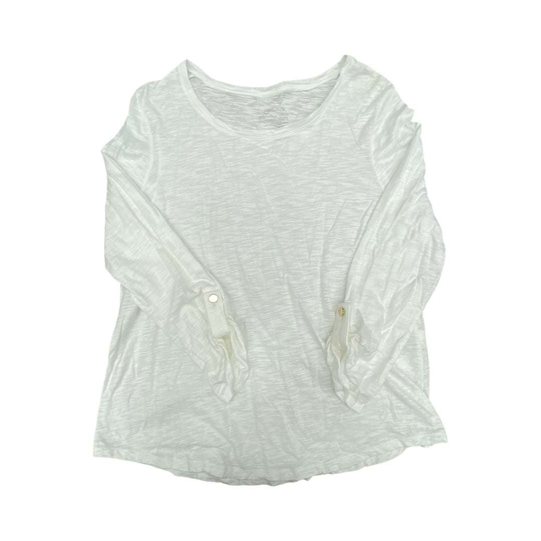 Top Ls By Chicos In White, Size:M