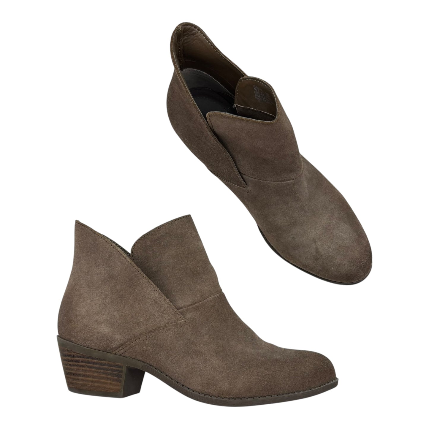 Boots Leather By Cme In Brown, Size:8