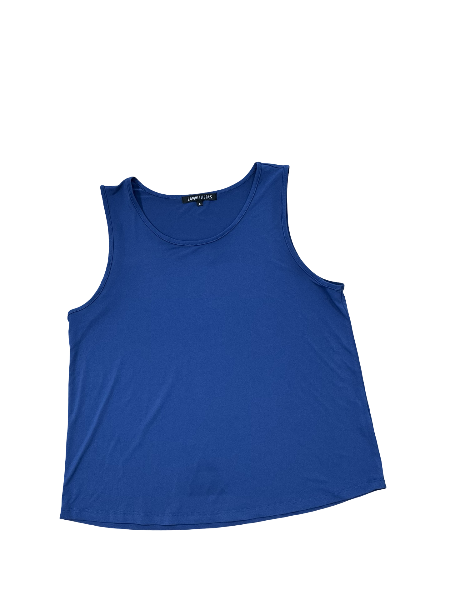 Top Sleeveless By Clothes Mentor In Blue, Size:L