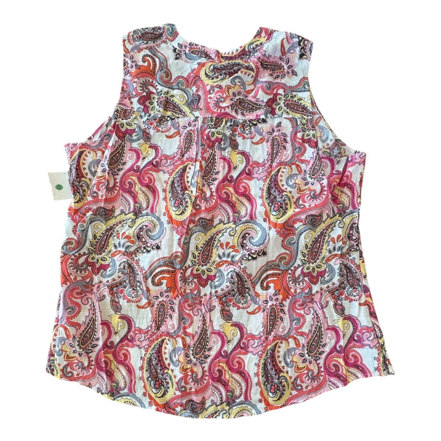 Top Sleeveless By Ny Collection In Multi, Size:2X