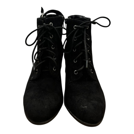 Boots Ankle Heels By Madden Girl In Black, Size:8