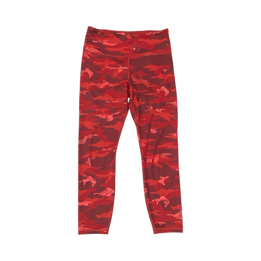 Athletic Leggings By Athleta In Camouflage Print, Size:M