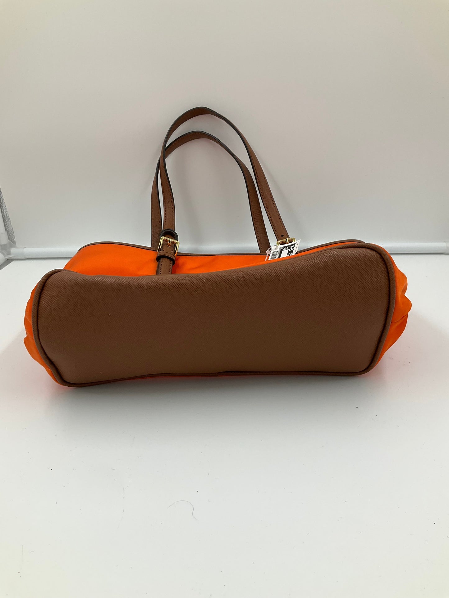 Handbag Designer By Michael Kors In Orange, Size:Medium