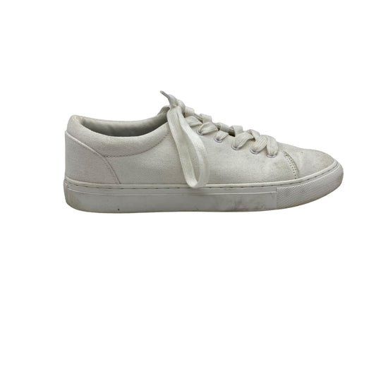 WHITE SHOES SNEAKERS by J. CREW Size:8