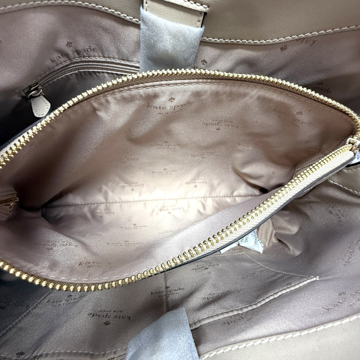 Lena Triple Compartment Bag In Colorblock Pebbled Leather Designer By Kate Spade, Size: Medium