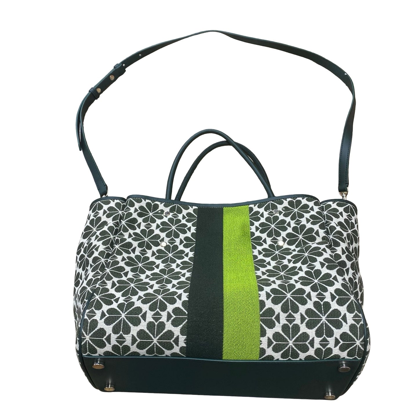 Handbag Designer By Kate Spade In Green, Size:Medium