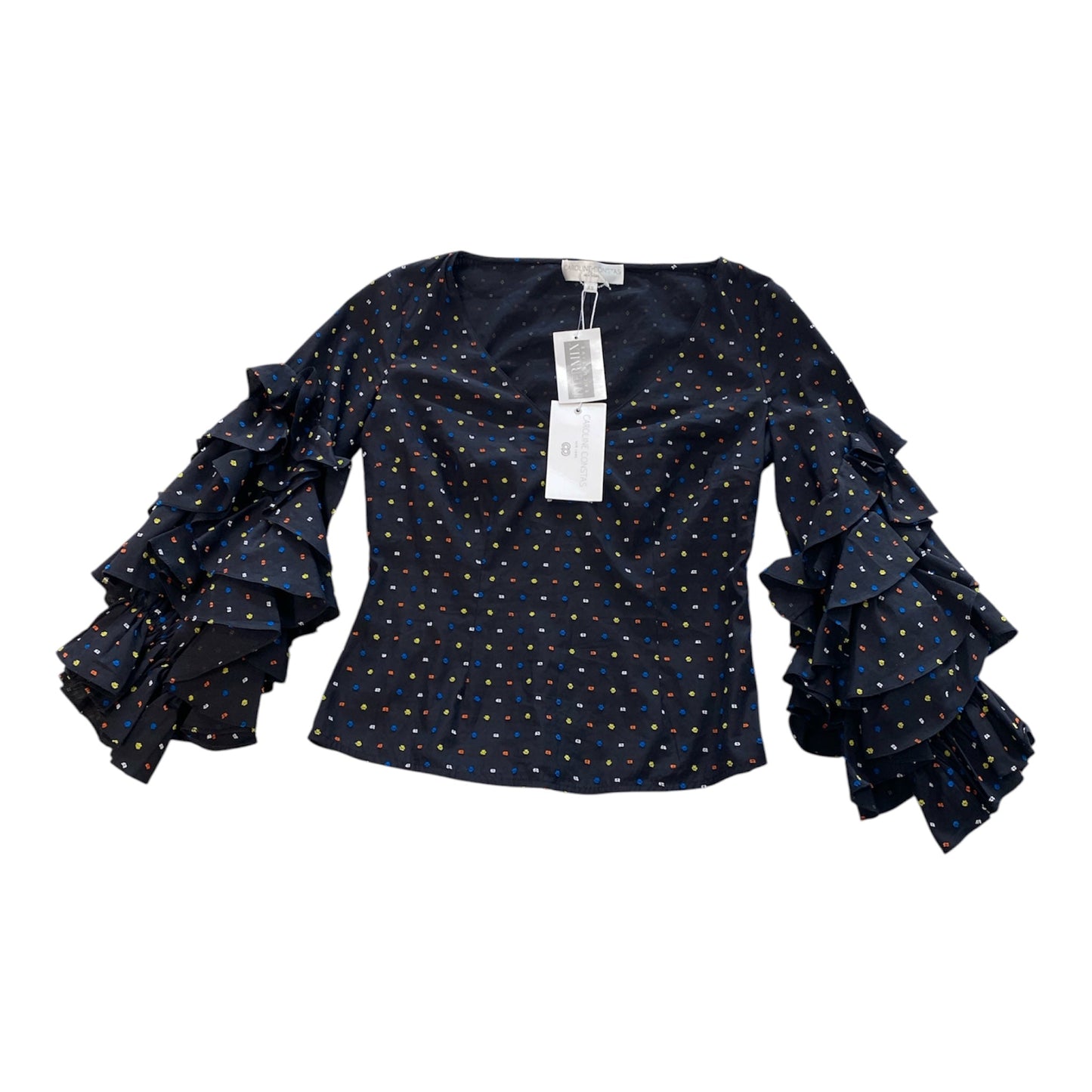 Top Ls Designer By Cma In Multi, Size:Xs
