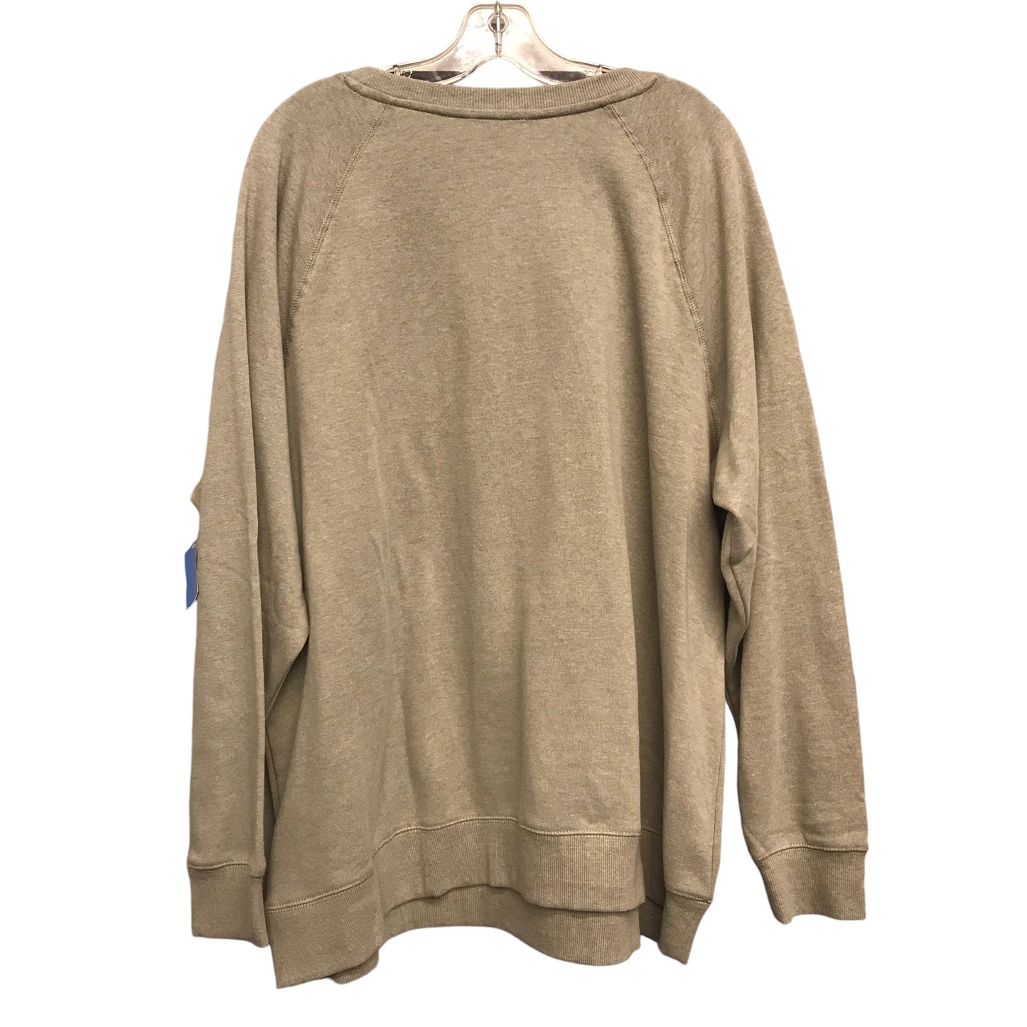 Sweatshirt Crewneck By Maurices In Green, Size:2X