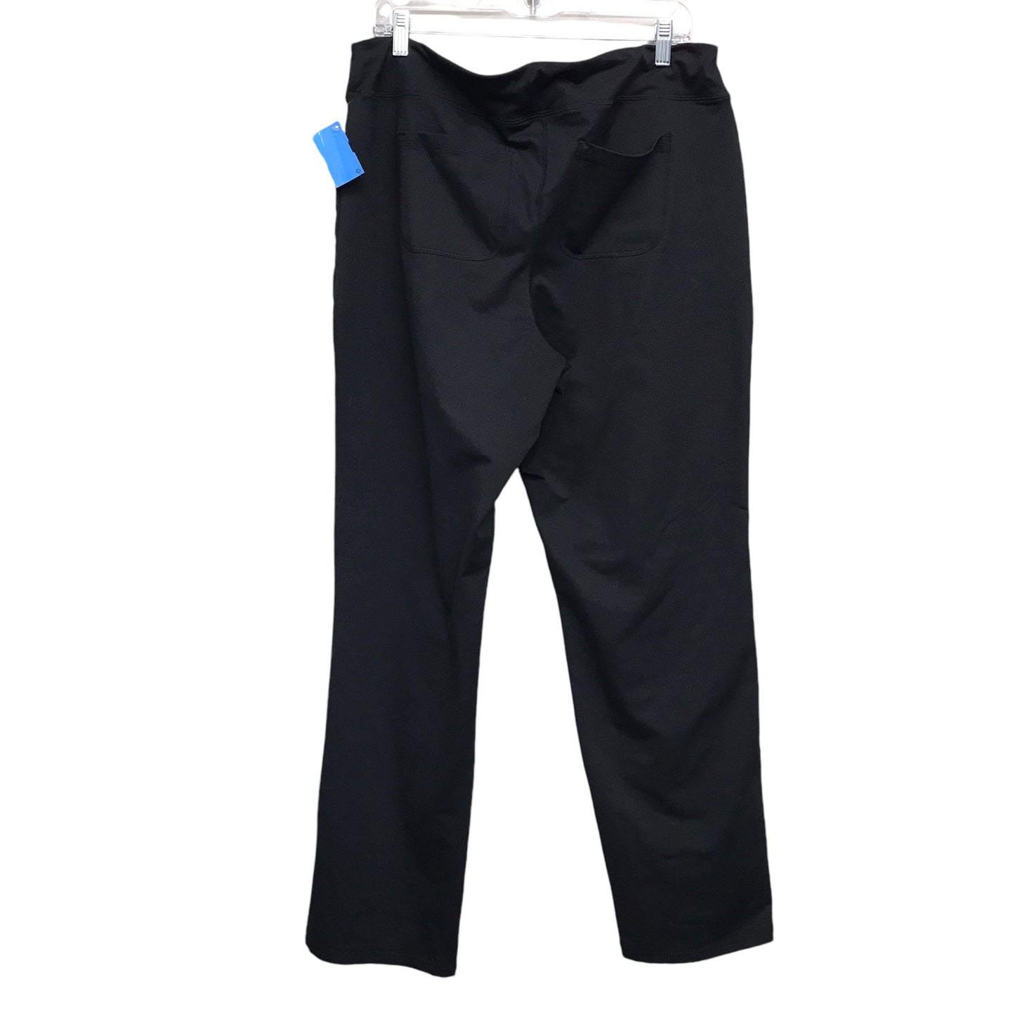 Athletic Pants By Lands End In Black, Size:Xl