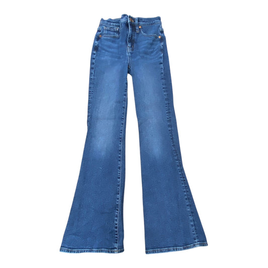 Jeans Flared By Madewell In Blue Denim, Size:0