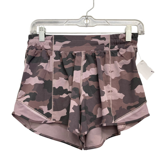 Athletic Shorts By Lululemon In Camouflage Print, Size:S