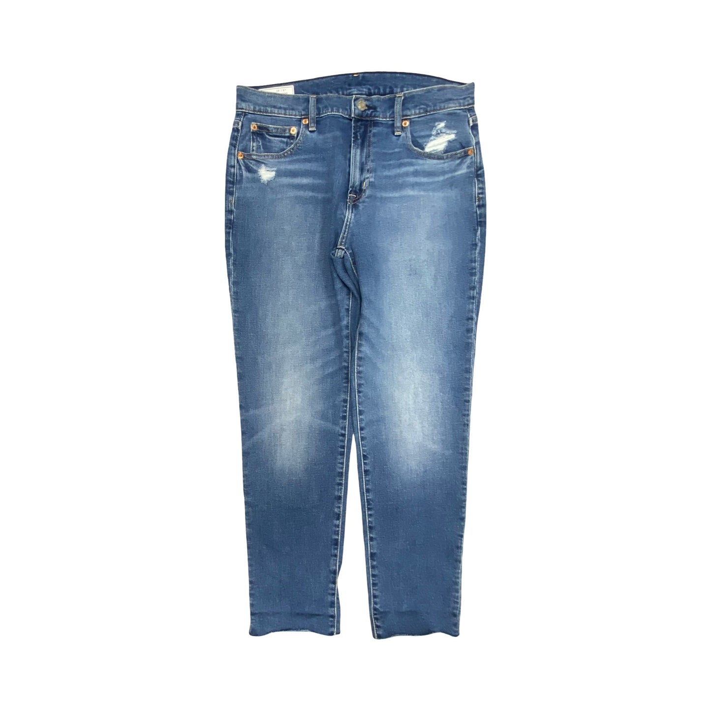 Jeans Boyfriend By Gap In Blue Denim, Size:6