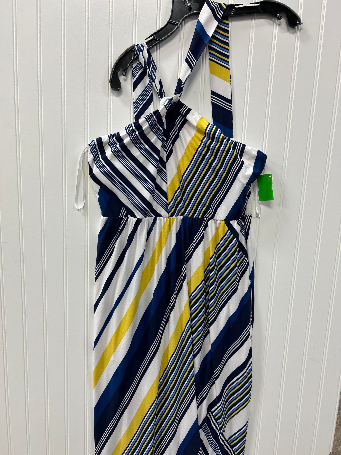 Dress Casual Maxi By Soma In Blue & White, Size:Xl