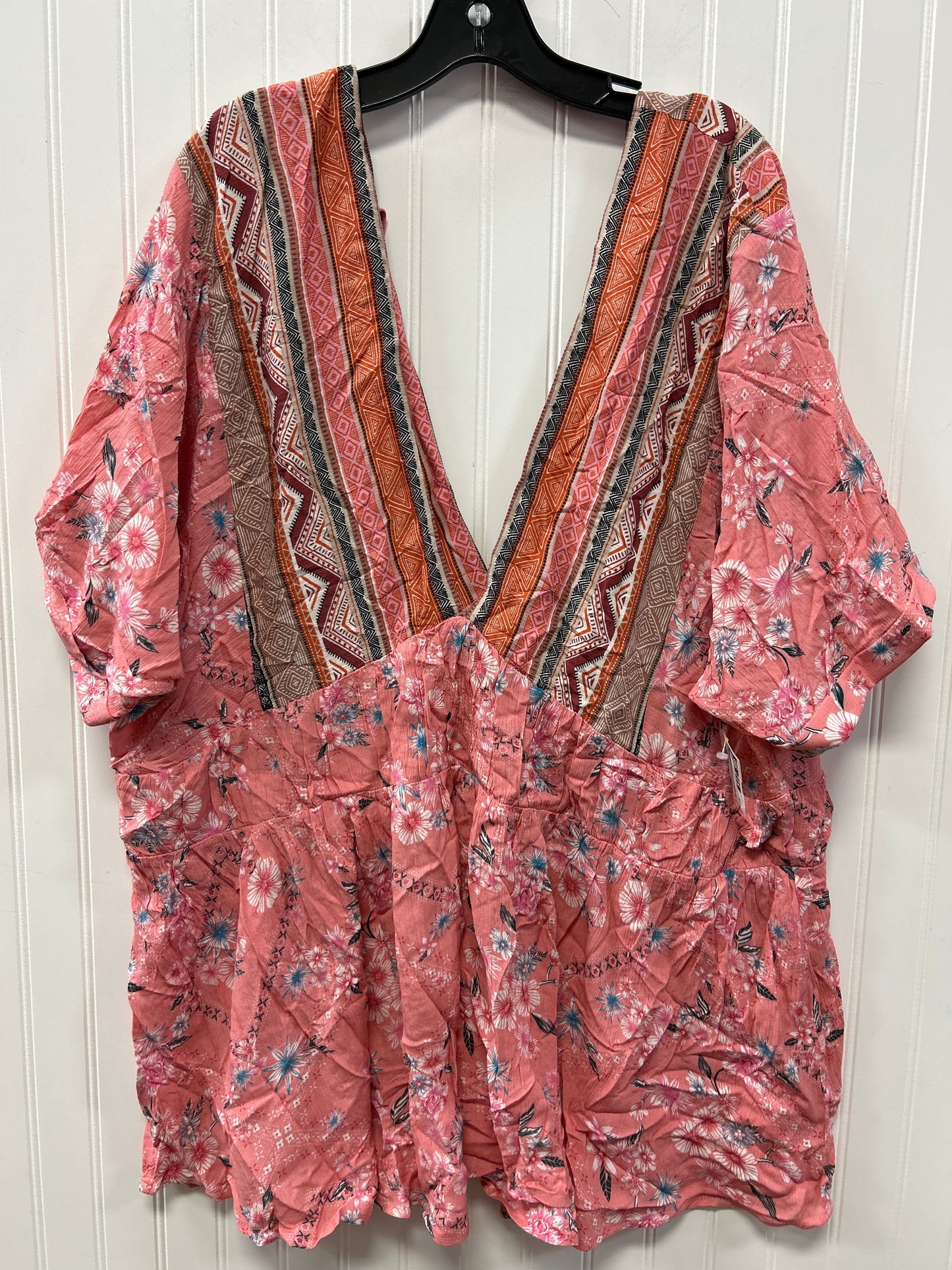 Top Ss By Davi & Dani In Multi, Size:3X
