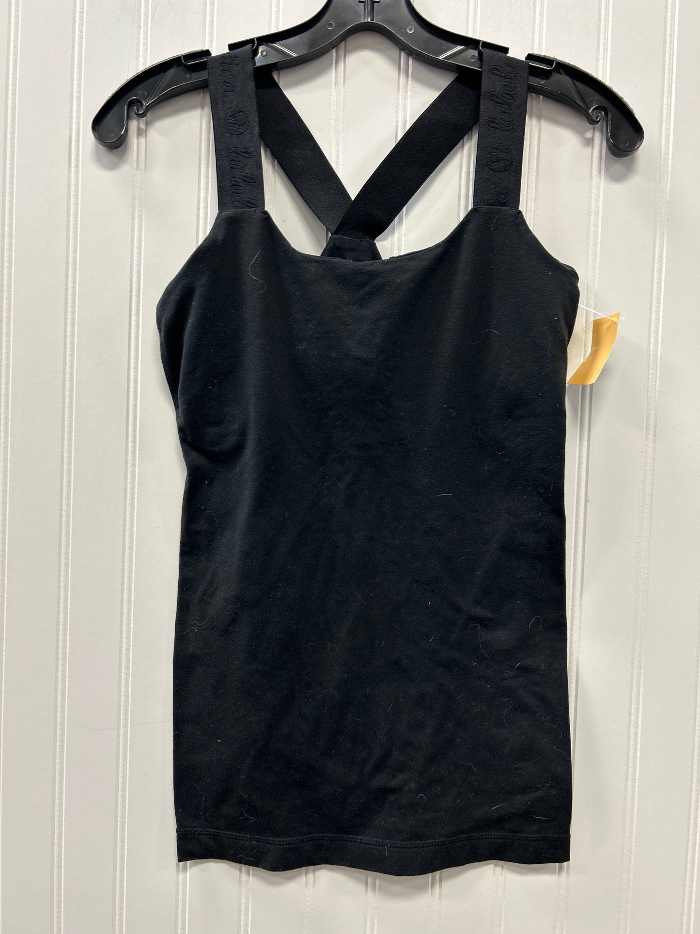 Athletic Tank Top By Lululemon In Black, Size:4
