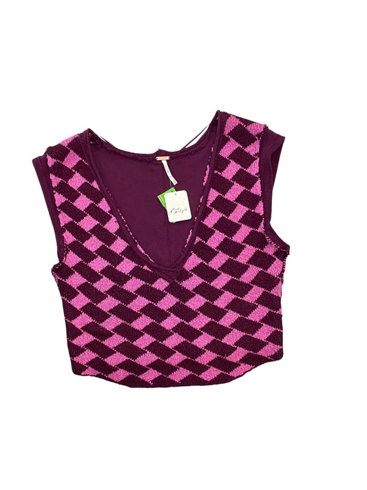 Top Ss By Free People In Purple, Size:M