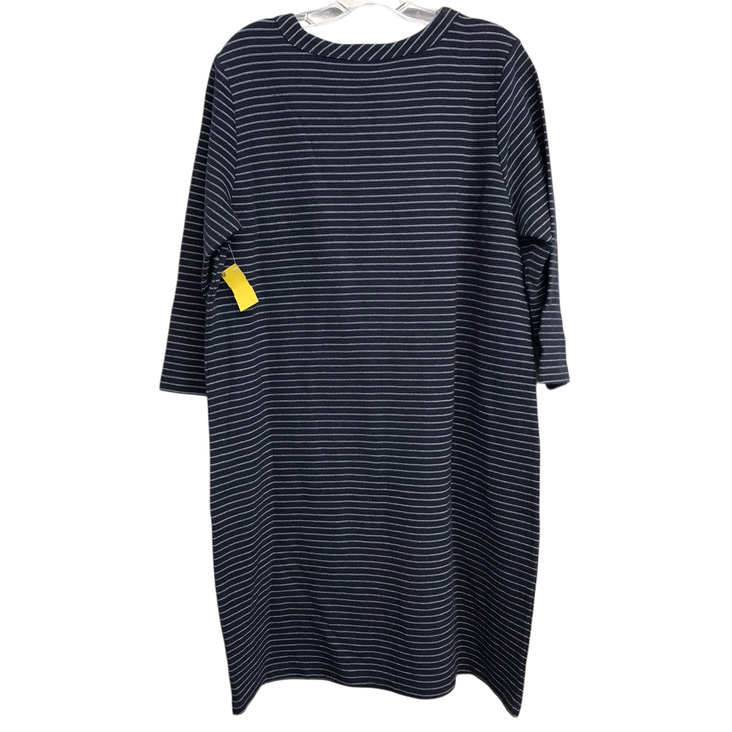 Dress Work By J. Jill In Blue & White, Size:L