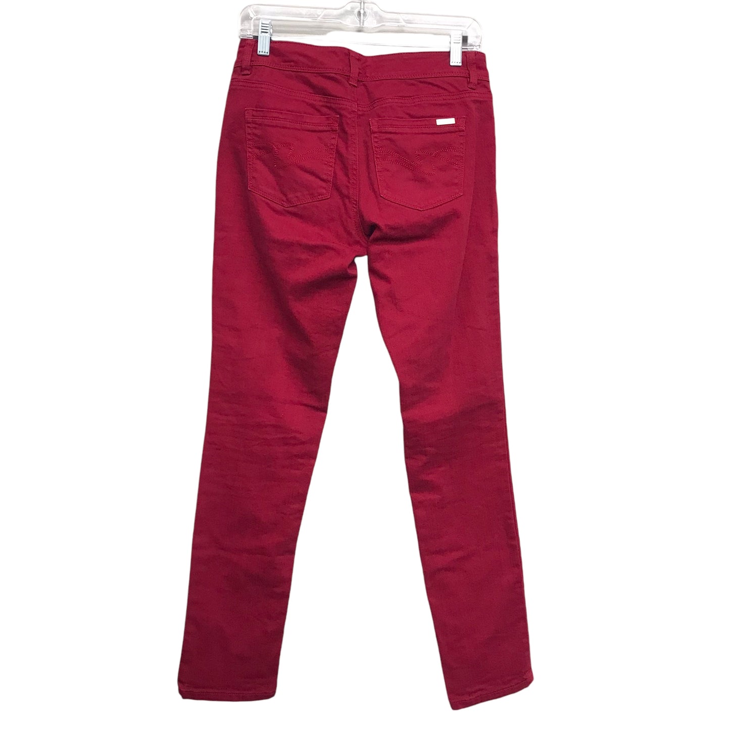 Jeans Straight By White House Black Market In Red, Size:2