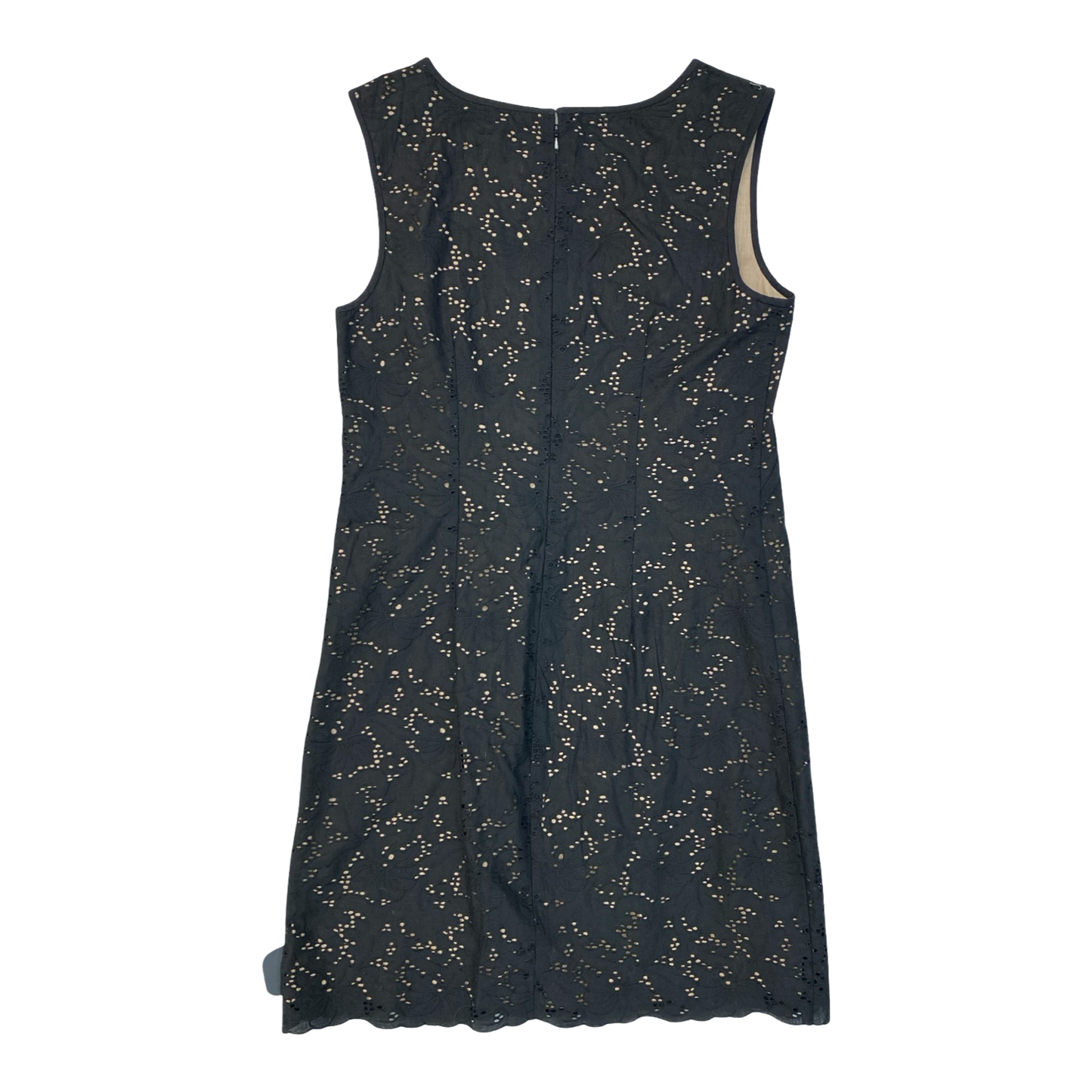 Dress Casual Midi By Loft In Black, Size:4