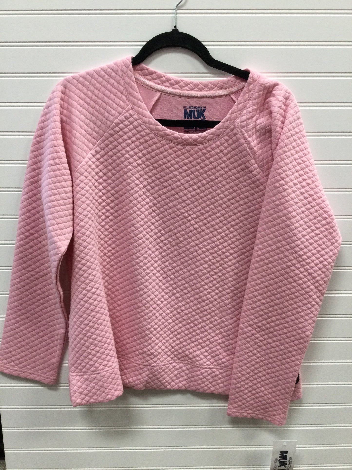 Top Ls By Muk Luks In Pink, Size:M