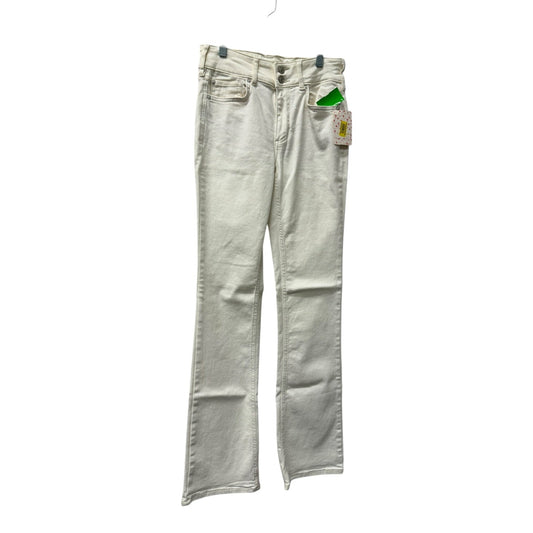 Jeans Boot Cut By We The Free In Cream Denim, Size:4
