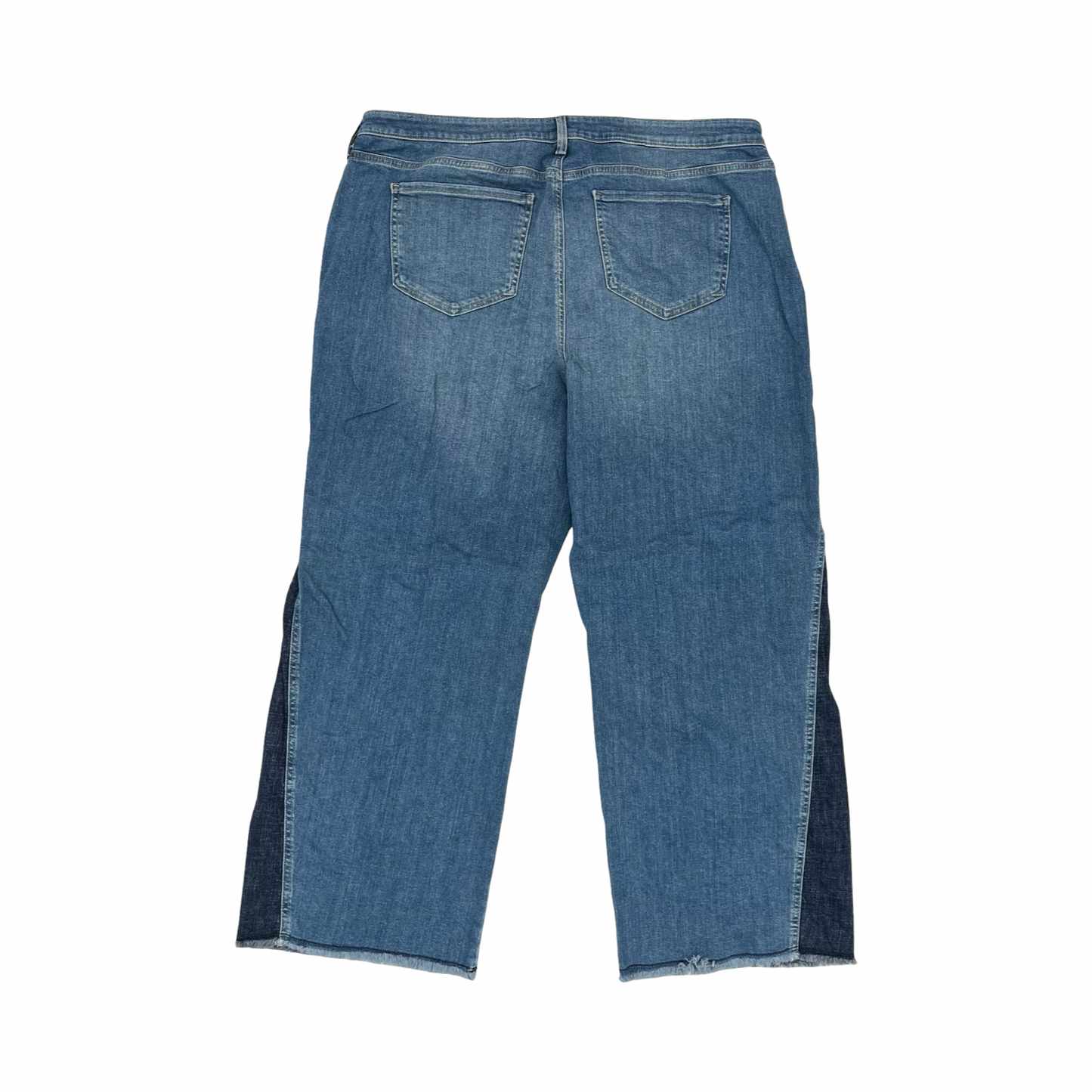 Jeans Wide Leg By Not Your Daughters Jeans In Blue Denim, Size:16
