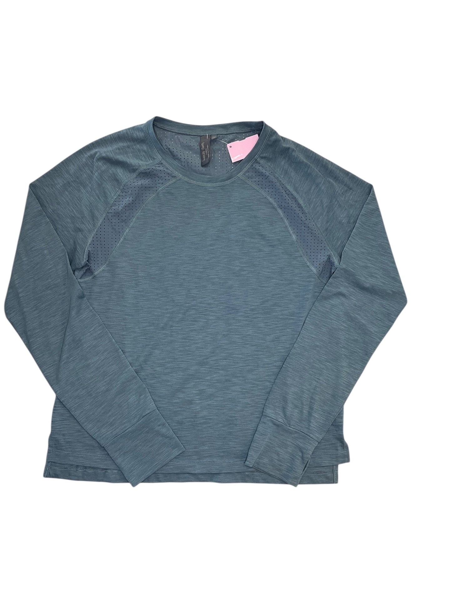 Athletic Top Ls Collar By Sweaty Betty In Green, Size:L