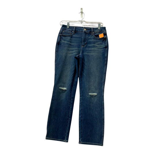 Jeans Cropped By White House Black Market In Blue, Size:4