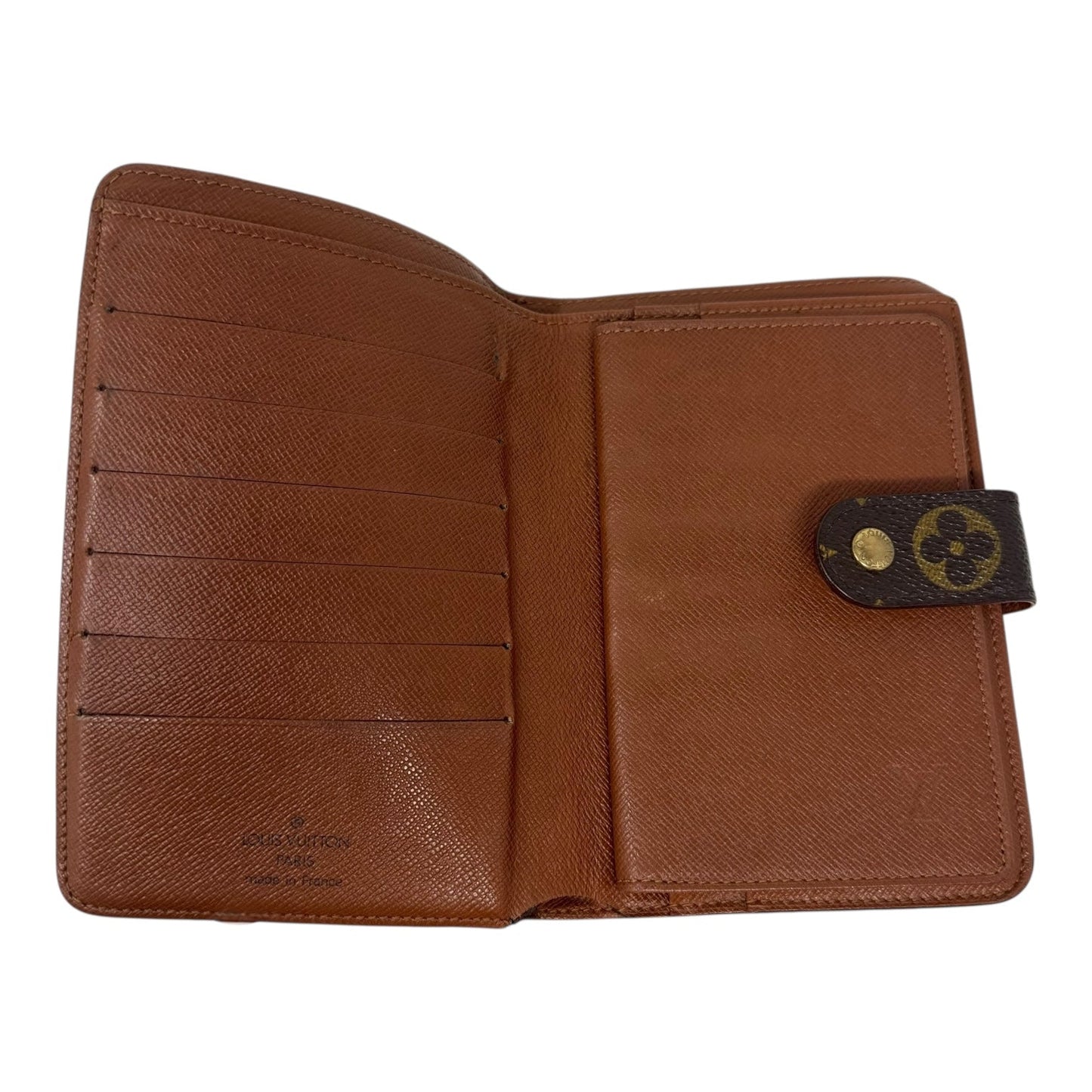 Porte Papier Bifold Wallet Luxury Designer By Louis Vuitton, Size: Medium