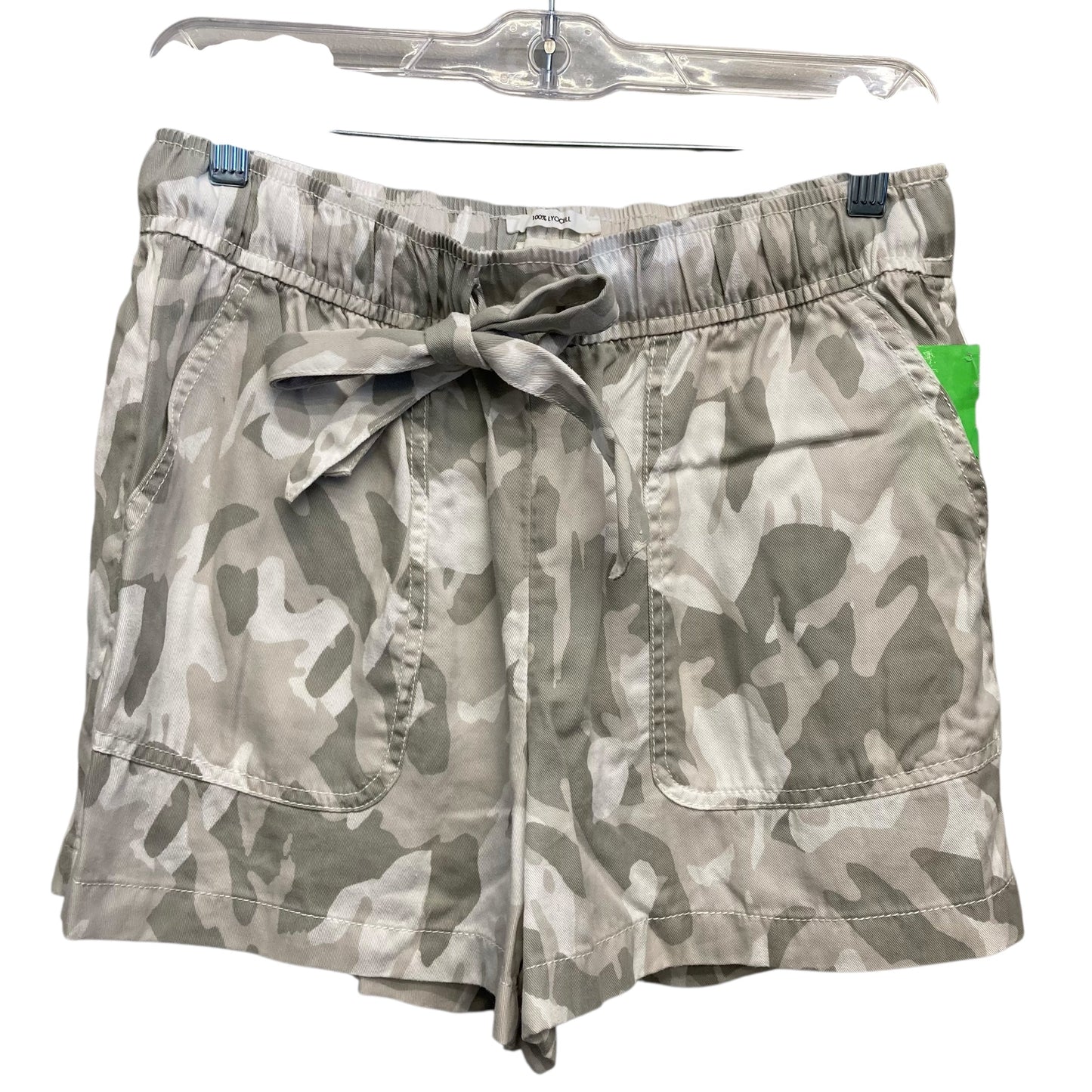 Shorts By Nicole Miller In Camouflage Print, Size:8