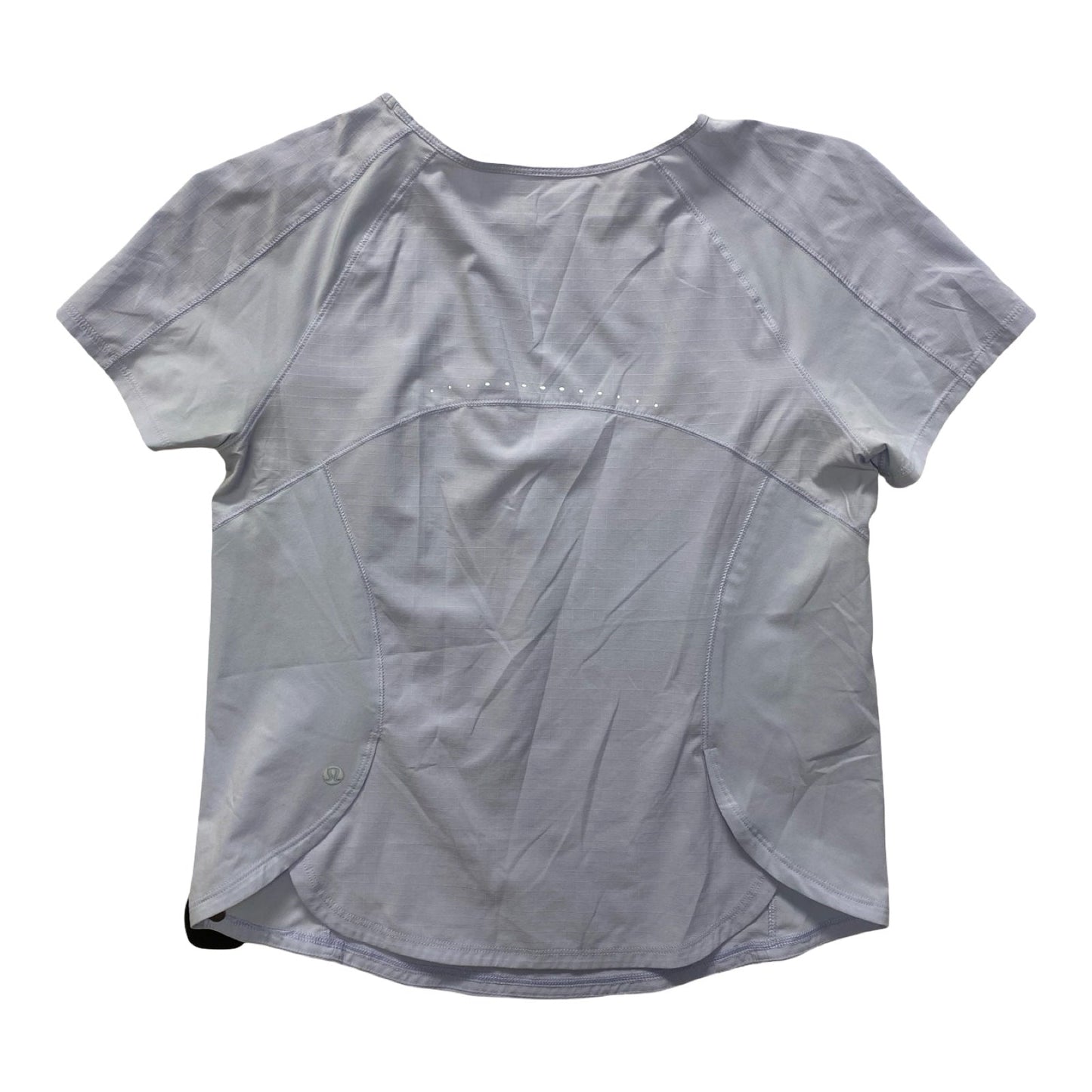 Athletic Top Ss By Lululemon In Purple, Size:S