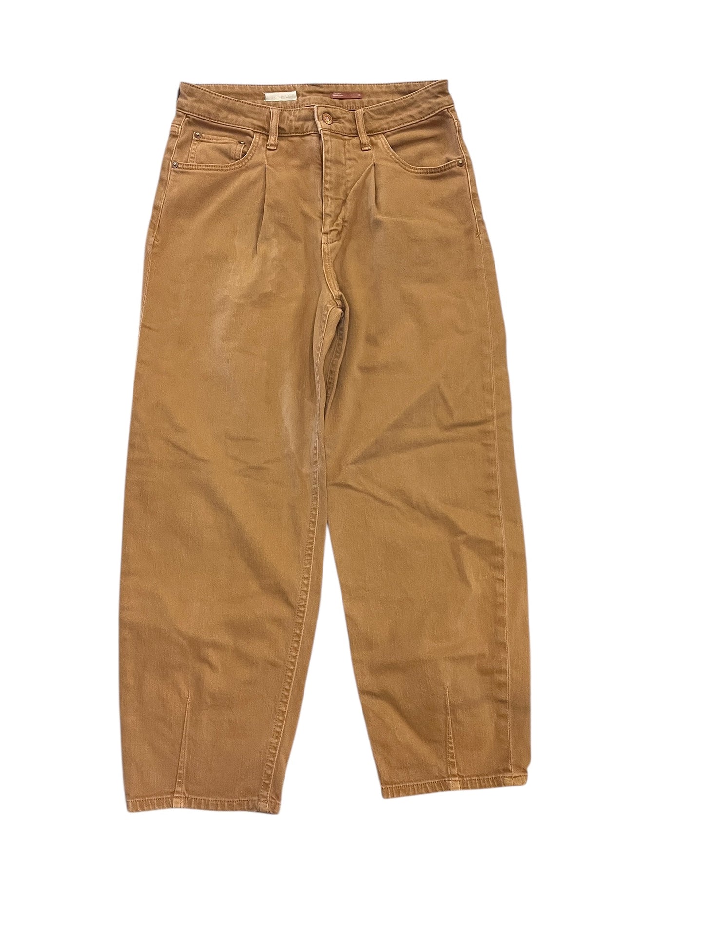 Jeans Wide Leg By Pilcro In Brown, Size:6