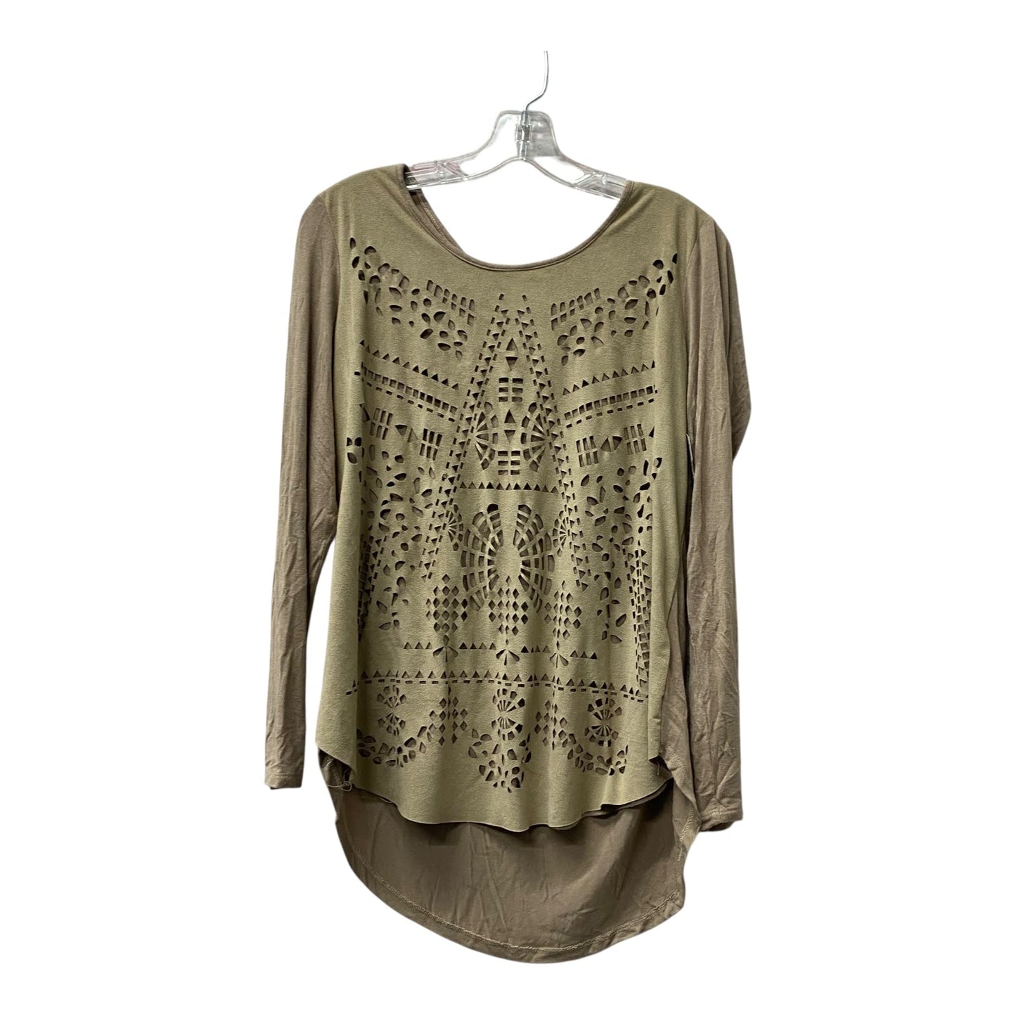 Top Ls By Tribal In Beige, Size:M