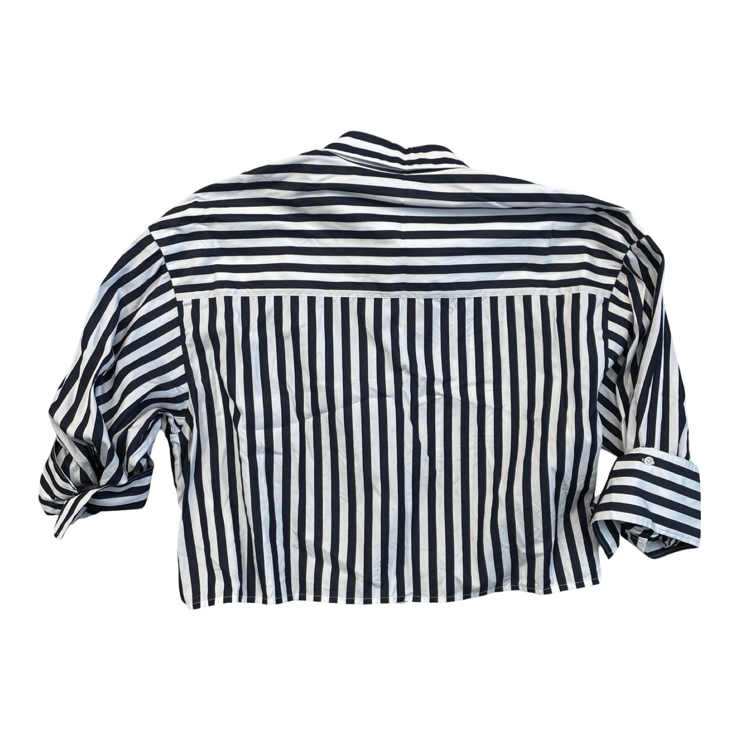 Top Ls By Madewell In Blue & White, Size:M