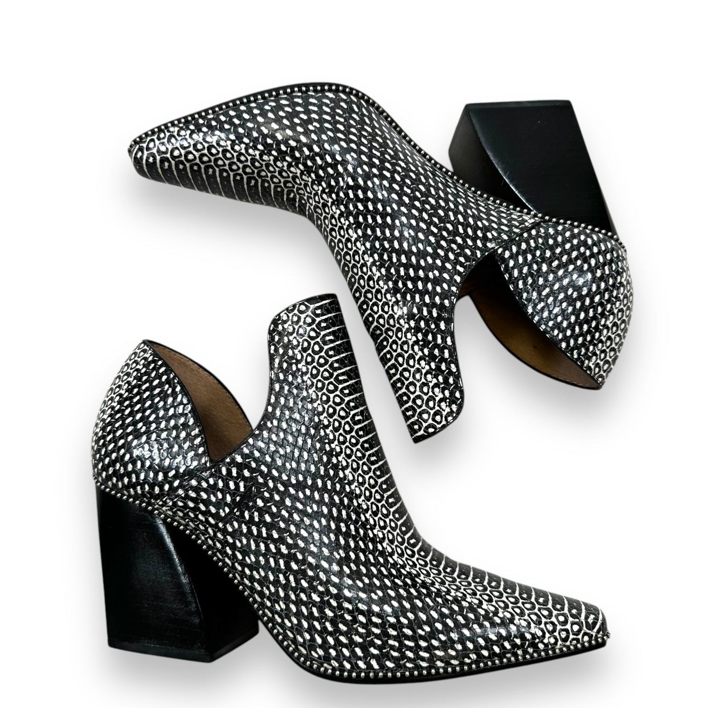 Shoes Heels Block By Antonio Melani In Snakeskin Print, Size: 7