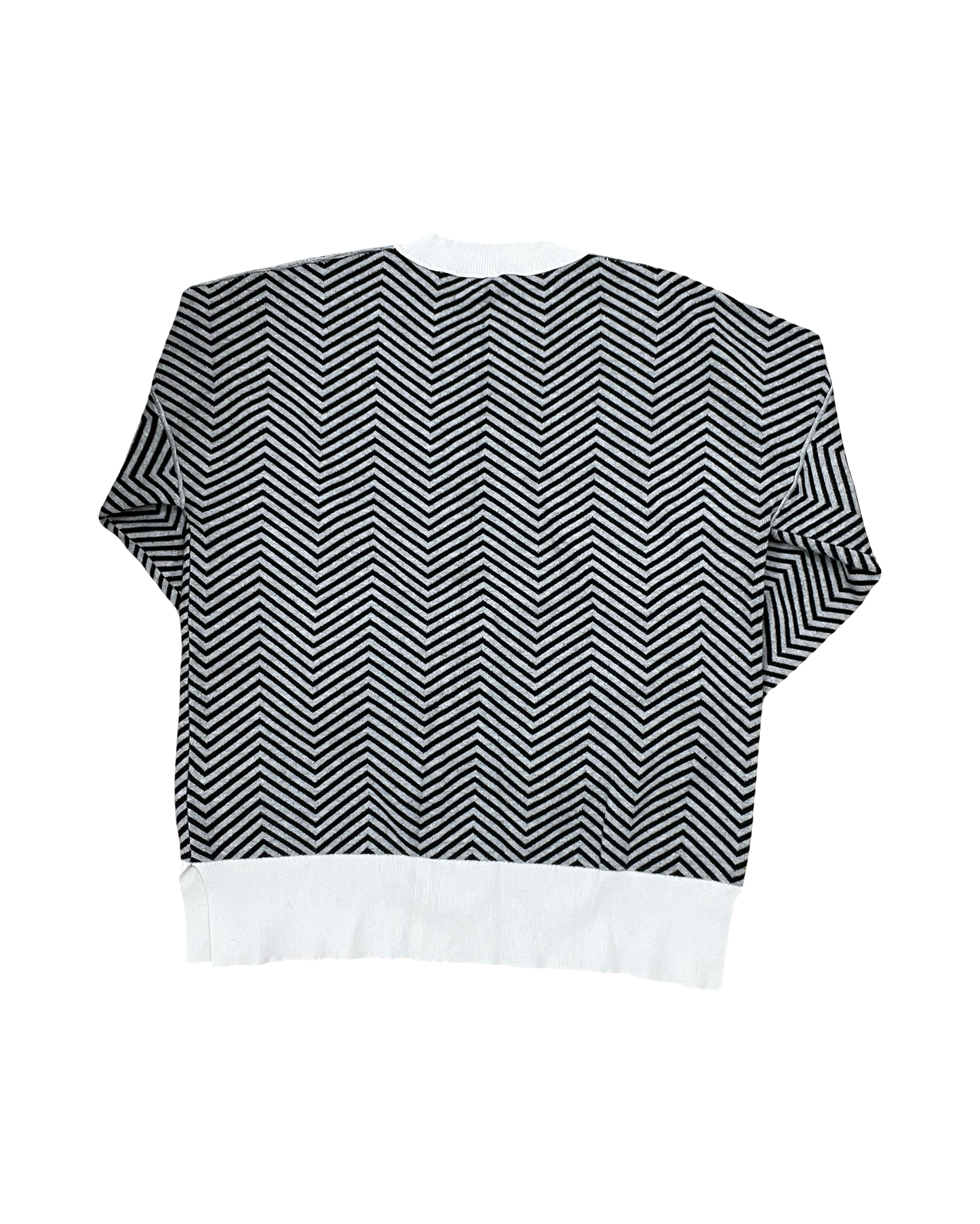 Sweater By Clothes Mentor In Grey, Size:M