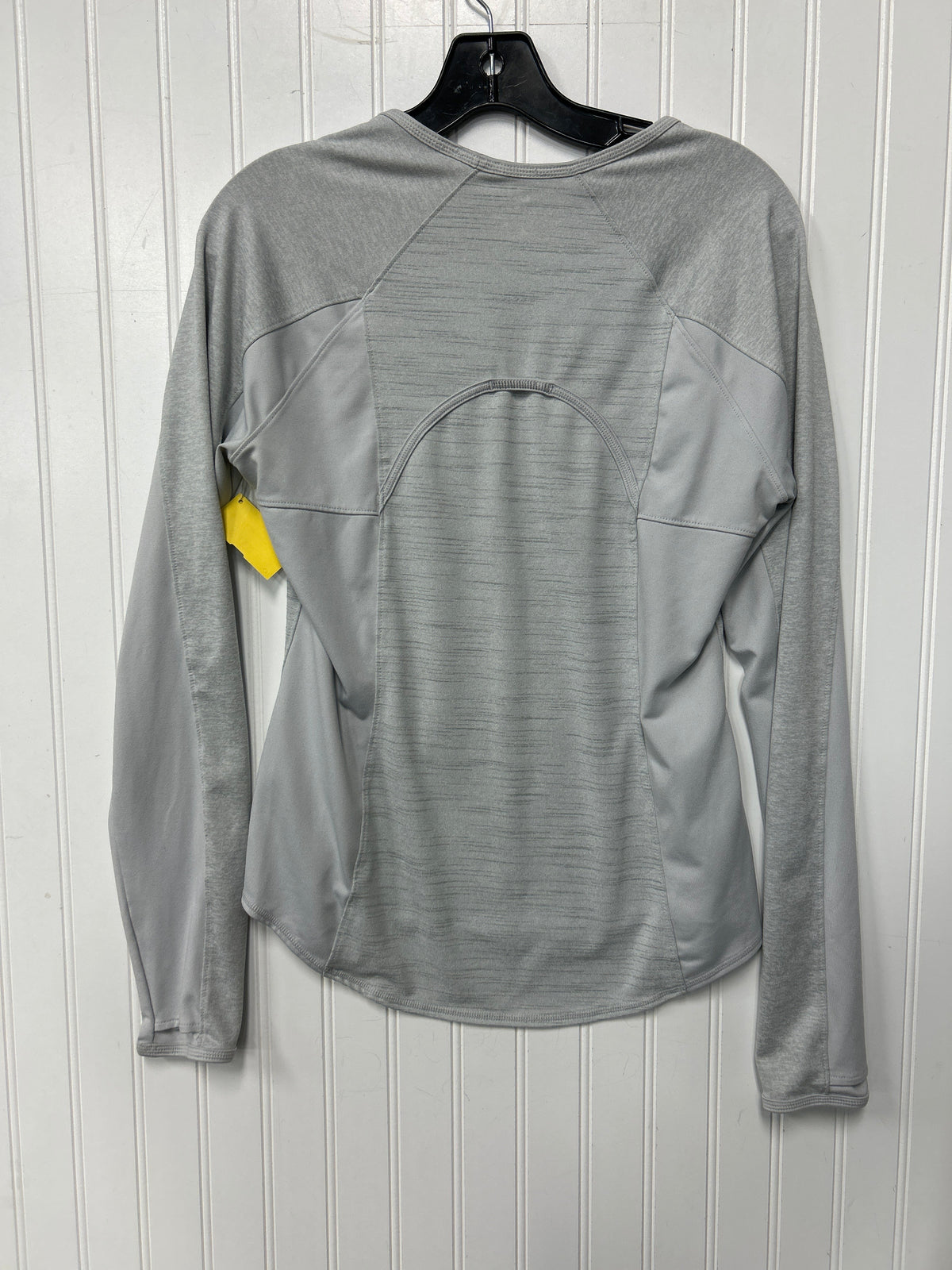 Athletic Top Ls Crewneck By Athleta In Grey, Size:M