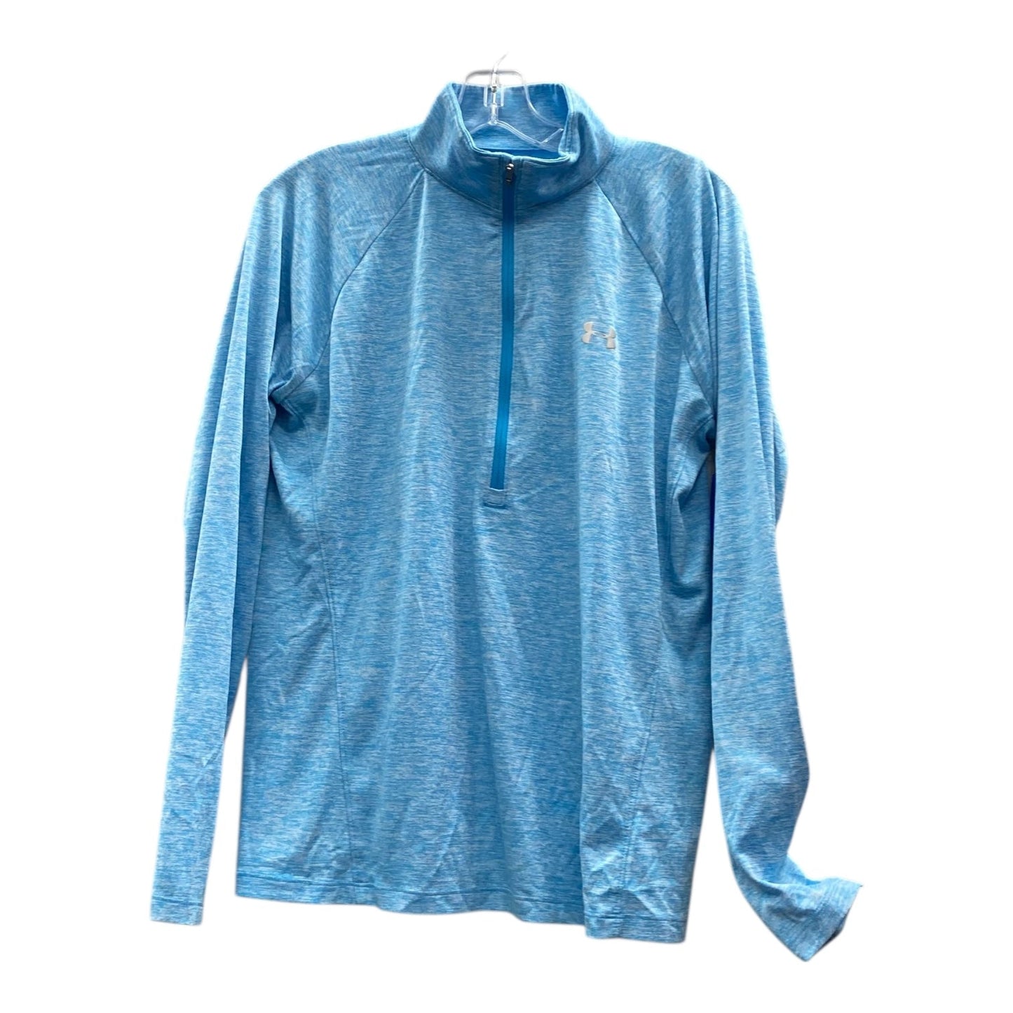 Athletic Top Ls Crewneck By Under Armour In Blue, Size:Xl