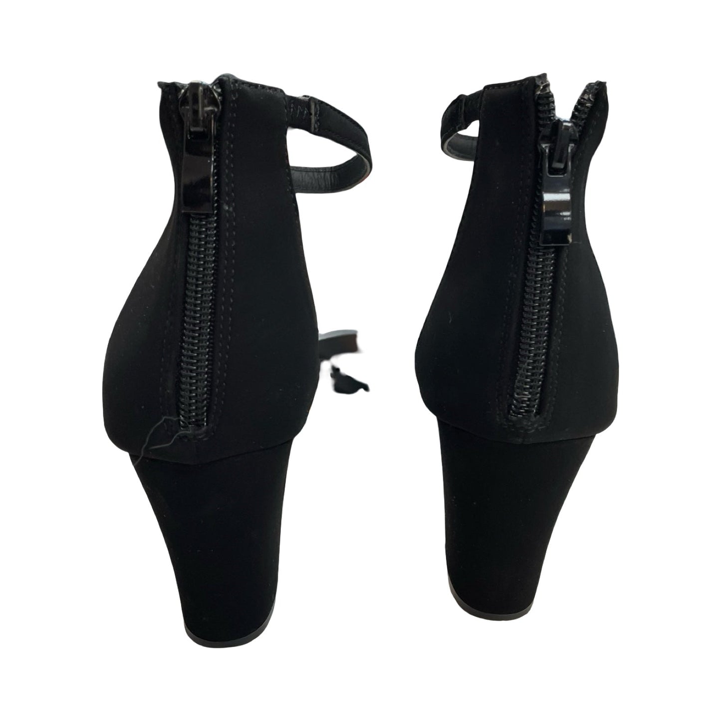 Sandals Heels Block By Windsor In Black, Size:8