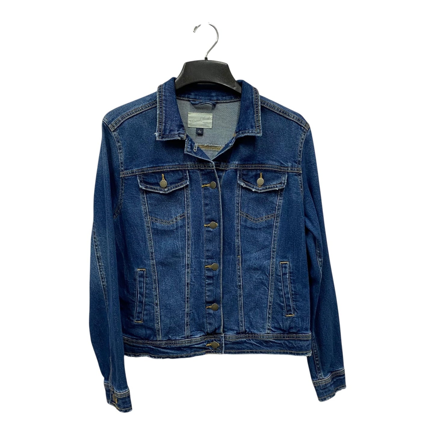 Jacket Denim By Universal Thread In Blue, Size:L