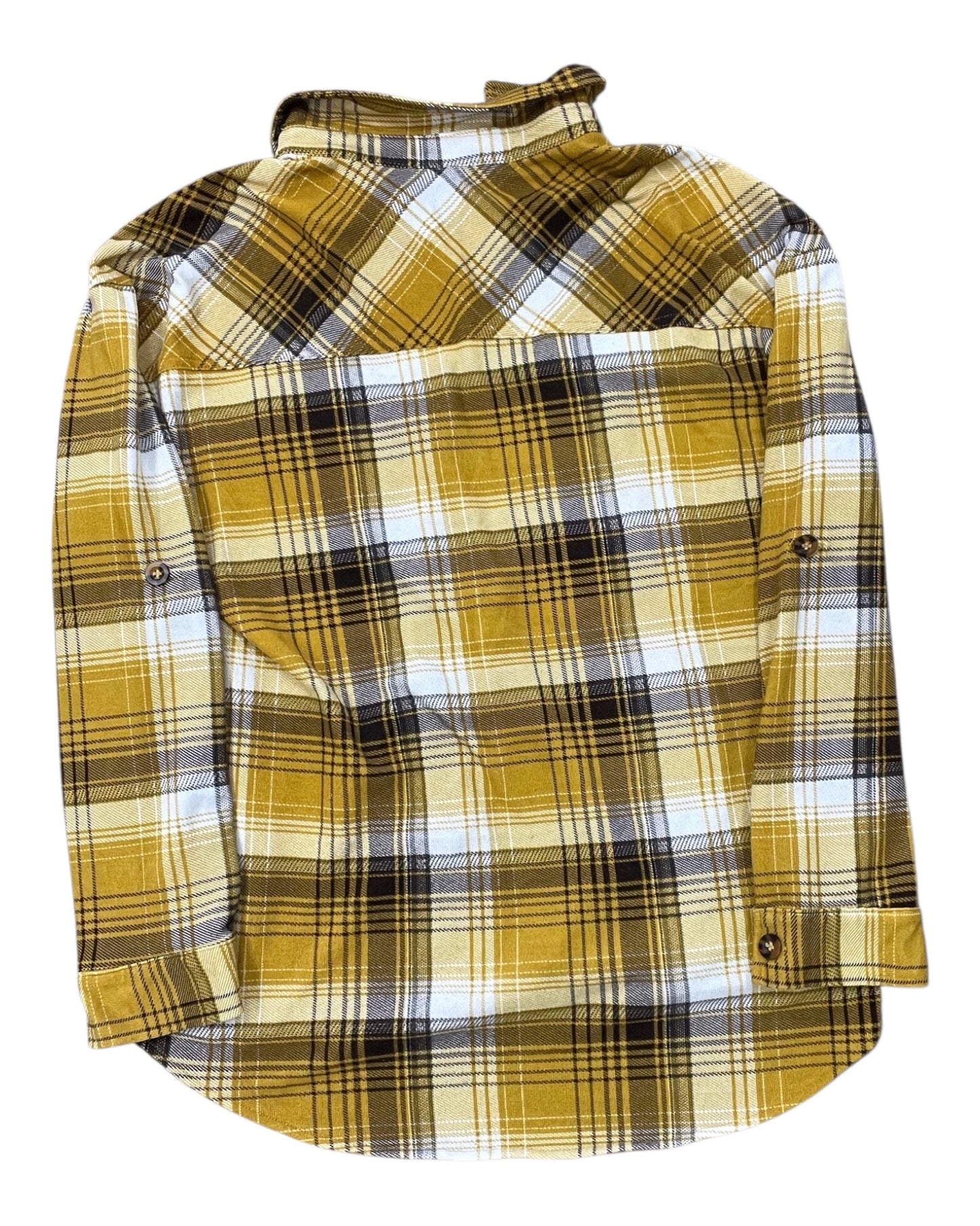 Blouse Ls By Eden & Olivia In Yellow, Size:Xl