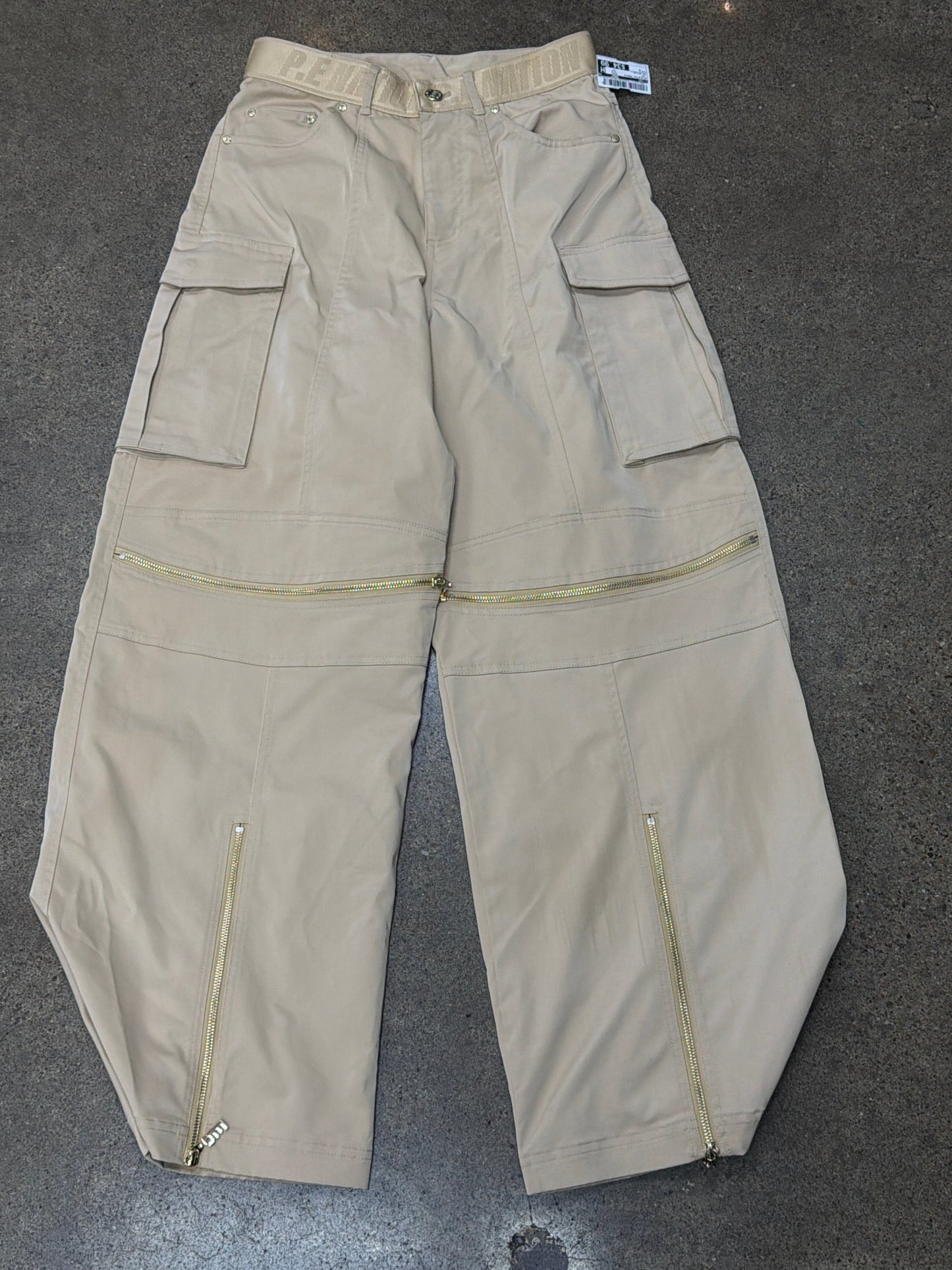 Athletic Pants By PE NATION In Tan, Size:S