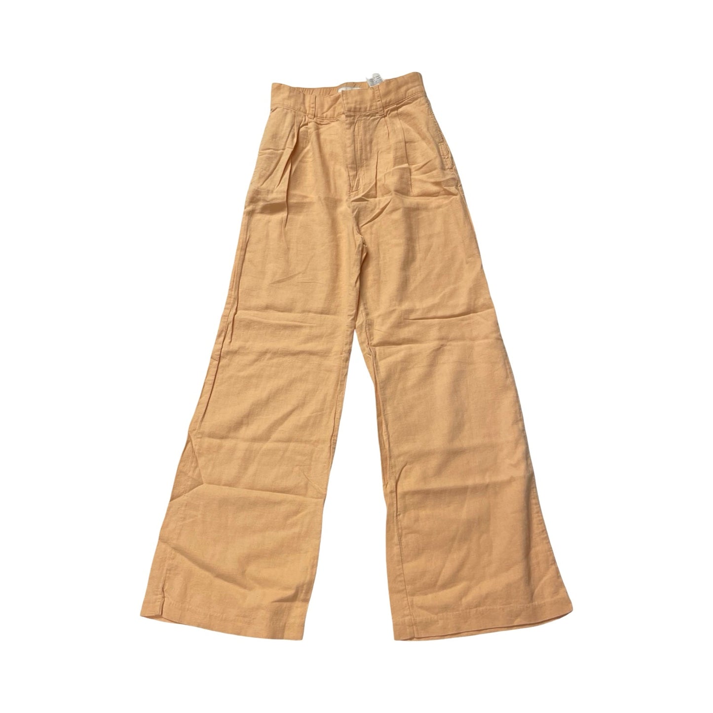 Pants Wide Leg By Abercrombie And Fitch In Orange, Size:S