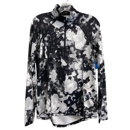 Athletic Top Ls Collar By Xersion In Camouflage Print, Size:S